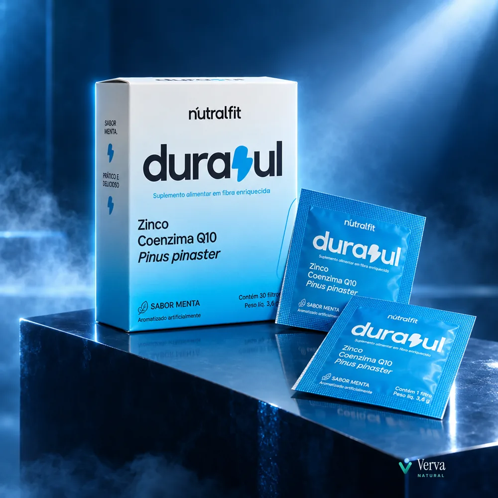 DuraZul em luz cinematográfica azul