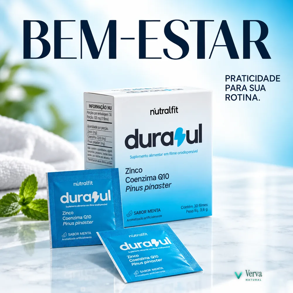 DuraZul — praticidade para a sua rotina, anúncio de bem-estar