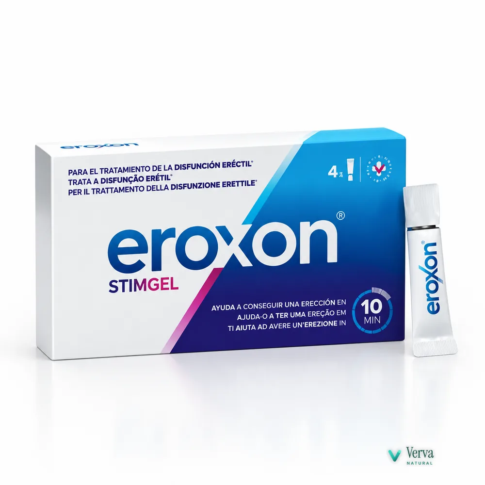 Eroxon StimGel — Gel de Uso Tópico (4 tubos por caixa) — Verva Natural