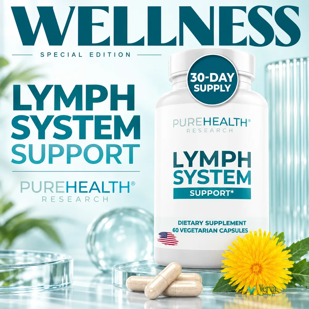 Lymph Pure — edição especial bem-estar, suporte à circulação