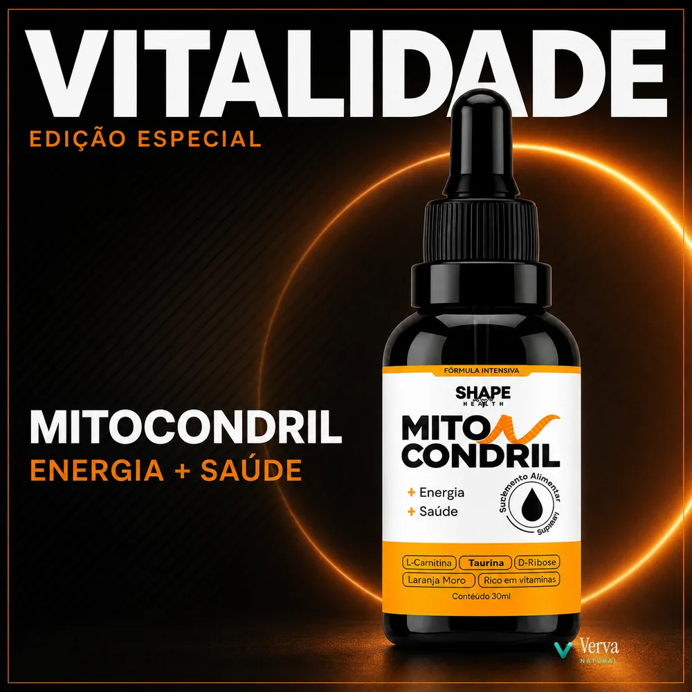 Mitocondril anúncio Vitalidade — energia e saúde