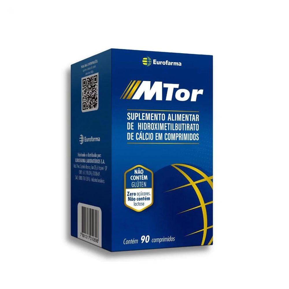 mTOR HMB — caixa vista de frente