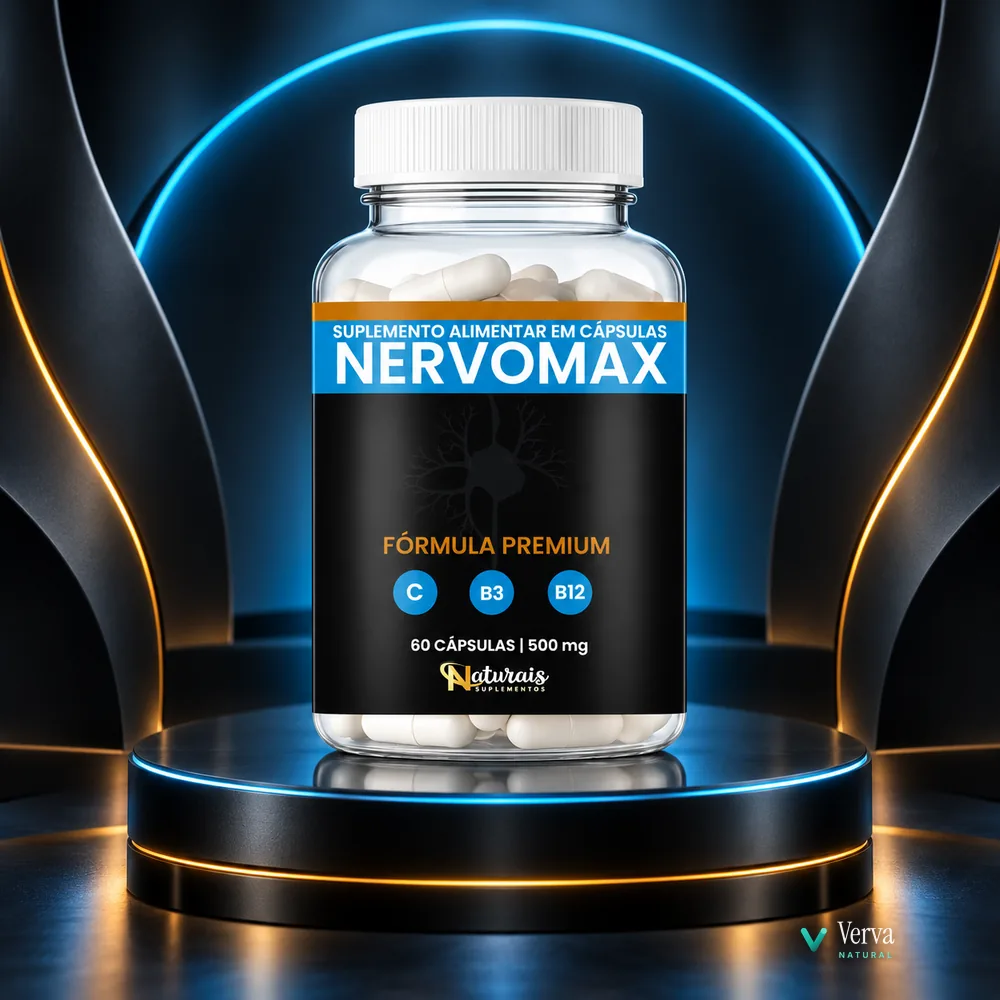 Nervomax em exposição sobre pedestal iluminado