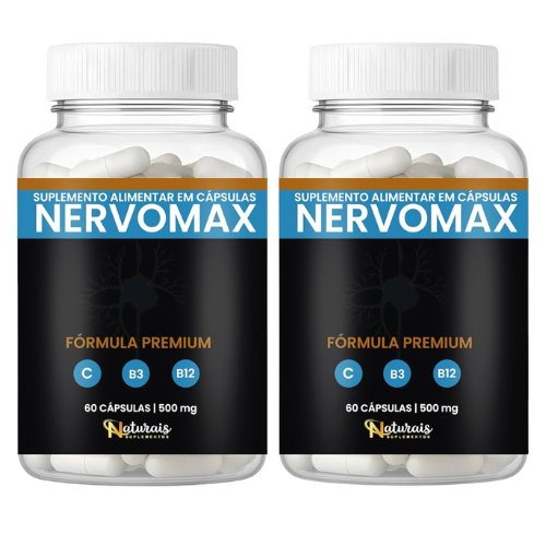 Nervomax — Vitaminas B12, B3 e C em Cápsulas — foto 8