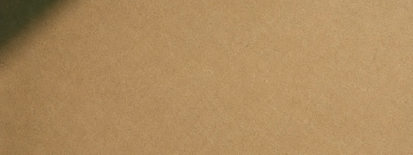 Papelão kraft de uma caixa de envio
