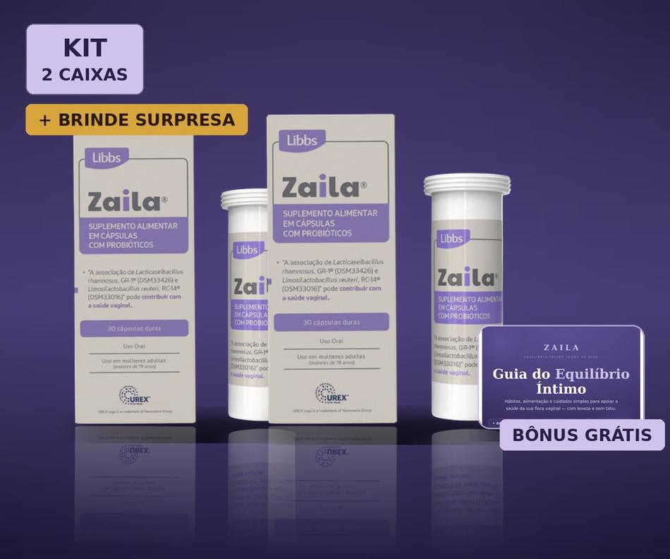 Zaila Probiótico — kit com 2 unidades