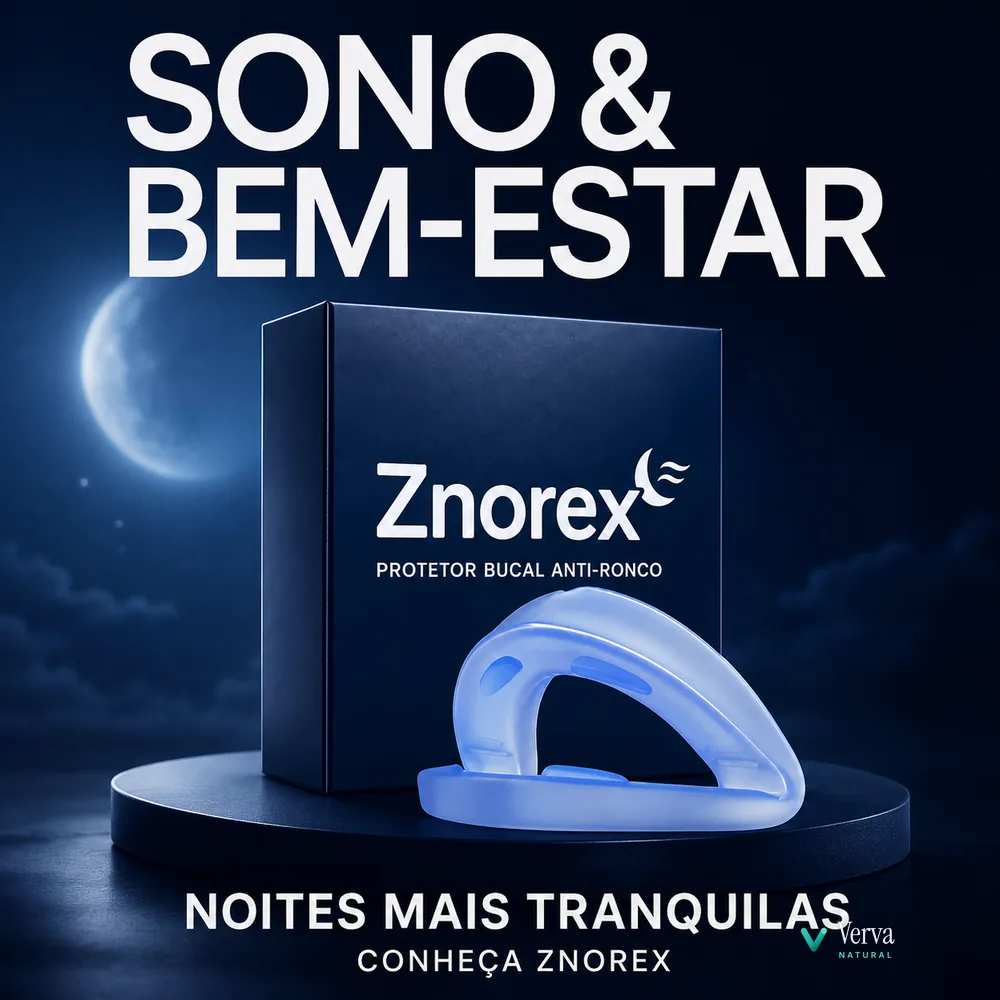 Znorex anúncio Sono e Bem-Estar — noites mais tranquilas